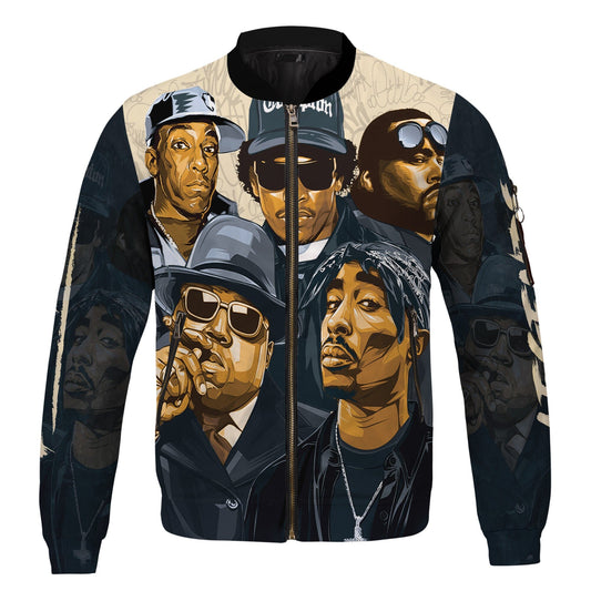 Hip Hop Legends 2 Bomber Jacket
