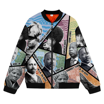 Civil Rights Icons Bomber Jacket Bomber Jacket Version 2 Zootop Bear