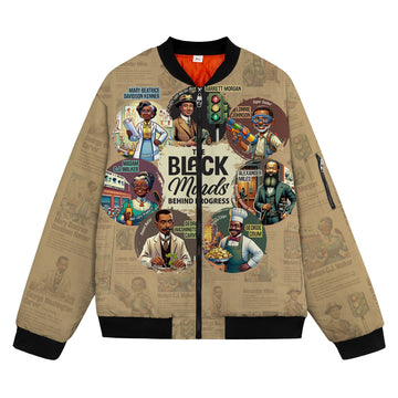 The Black Minds Behind Progress Bomber Jacket Bomber Jacket Version 2 Zootop Bear