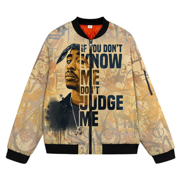 Tupac Shakur Bomber Jacket Bomber Jacket Version 2 Zootop Bear