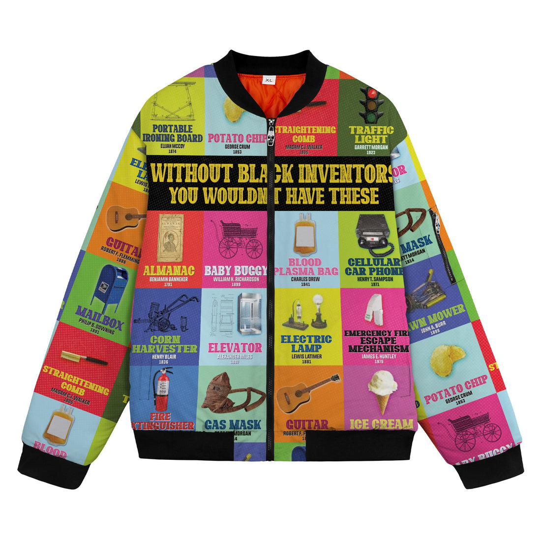 Black Inventions Bomber Jacket Bomber Jacket Version 2 Zootop Bear