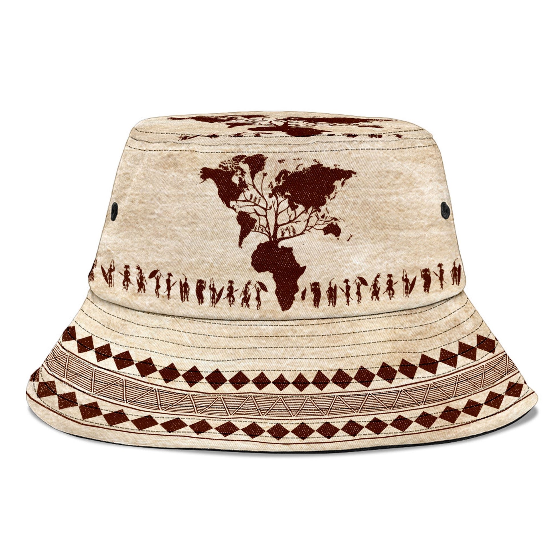 Root Africa 1 Bucket Hat Bucket Hat Tianci
