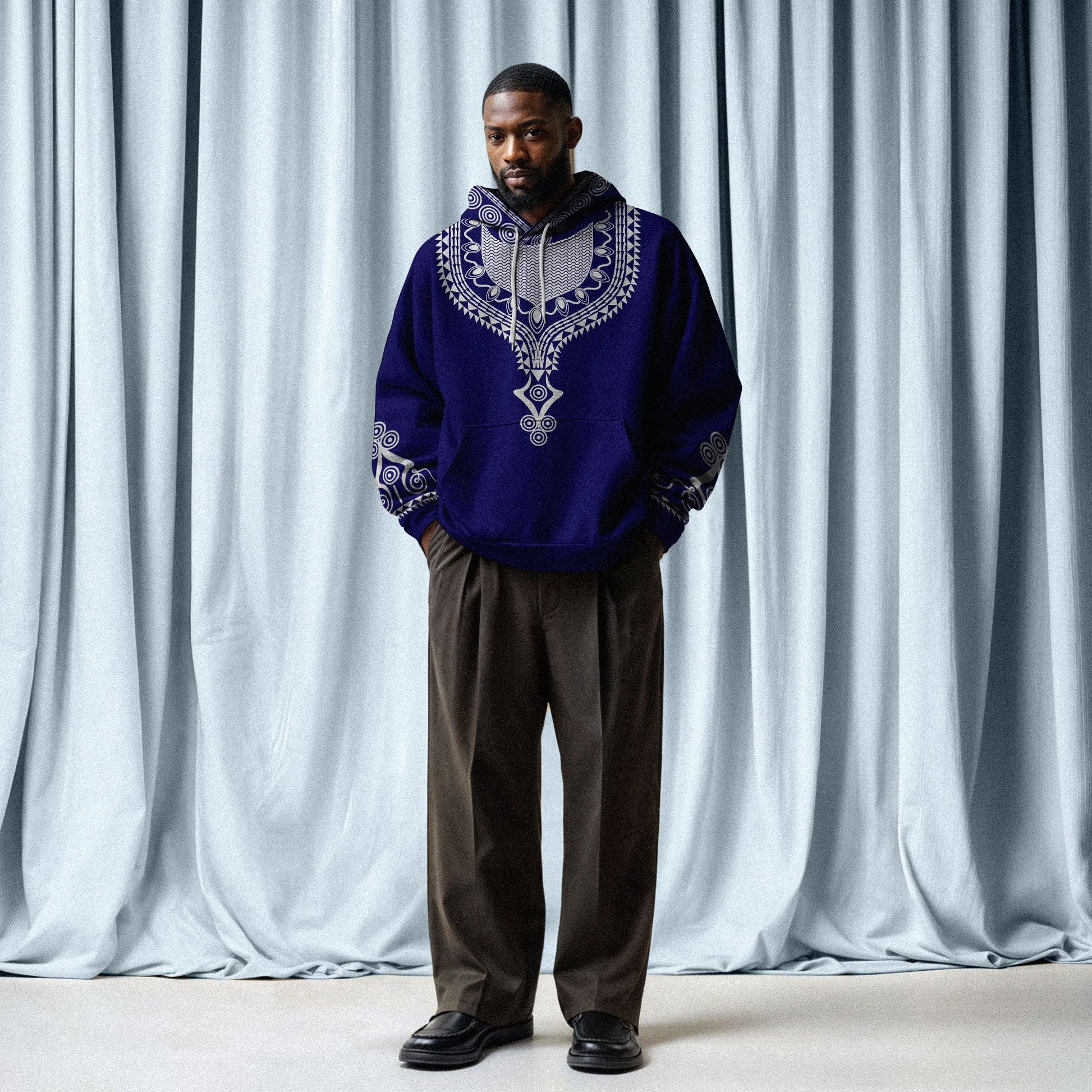 Printed Dashiki All-over Hoodie 10 Hoodie Tianci