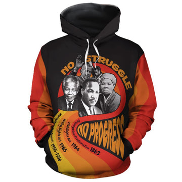 No Struggle No Progress All-over Hoodie Hoodie Tianci Pullover S