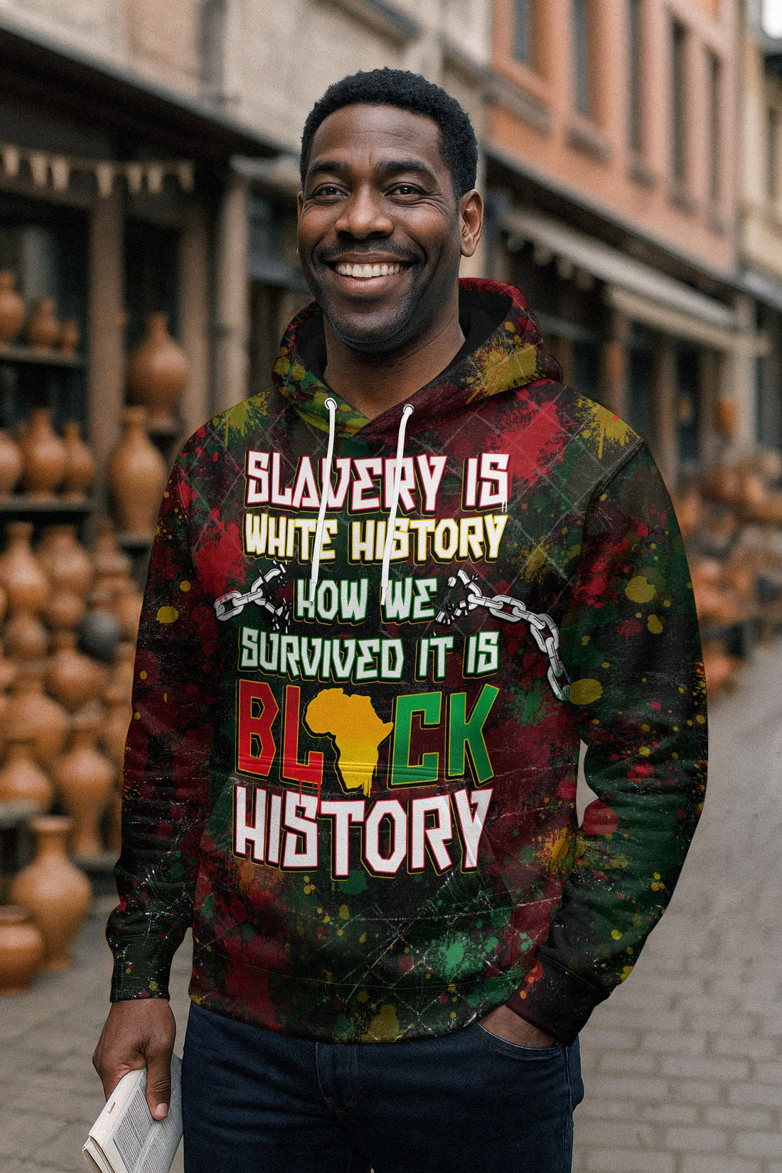 Slavery Is White History All-over Hoodie Hoodie Tianci Pullover S