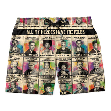 All My Heroes Have FBI Files Shorts Shorts Tianci