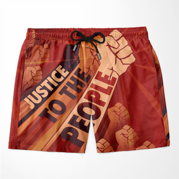 Justice To The People Shorts Shorts Tianci