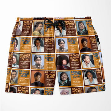 Badass Women Club Shorts Shorts Tianci