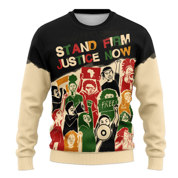 Stand Firm Justice Now Sweatshirt Sweatshirt Tianci