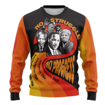No Struggle No Progress Sweatshirt Sweatshirt Tianci
