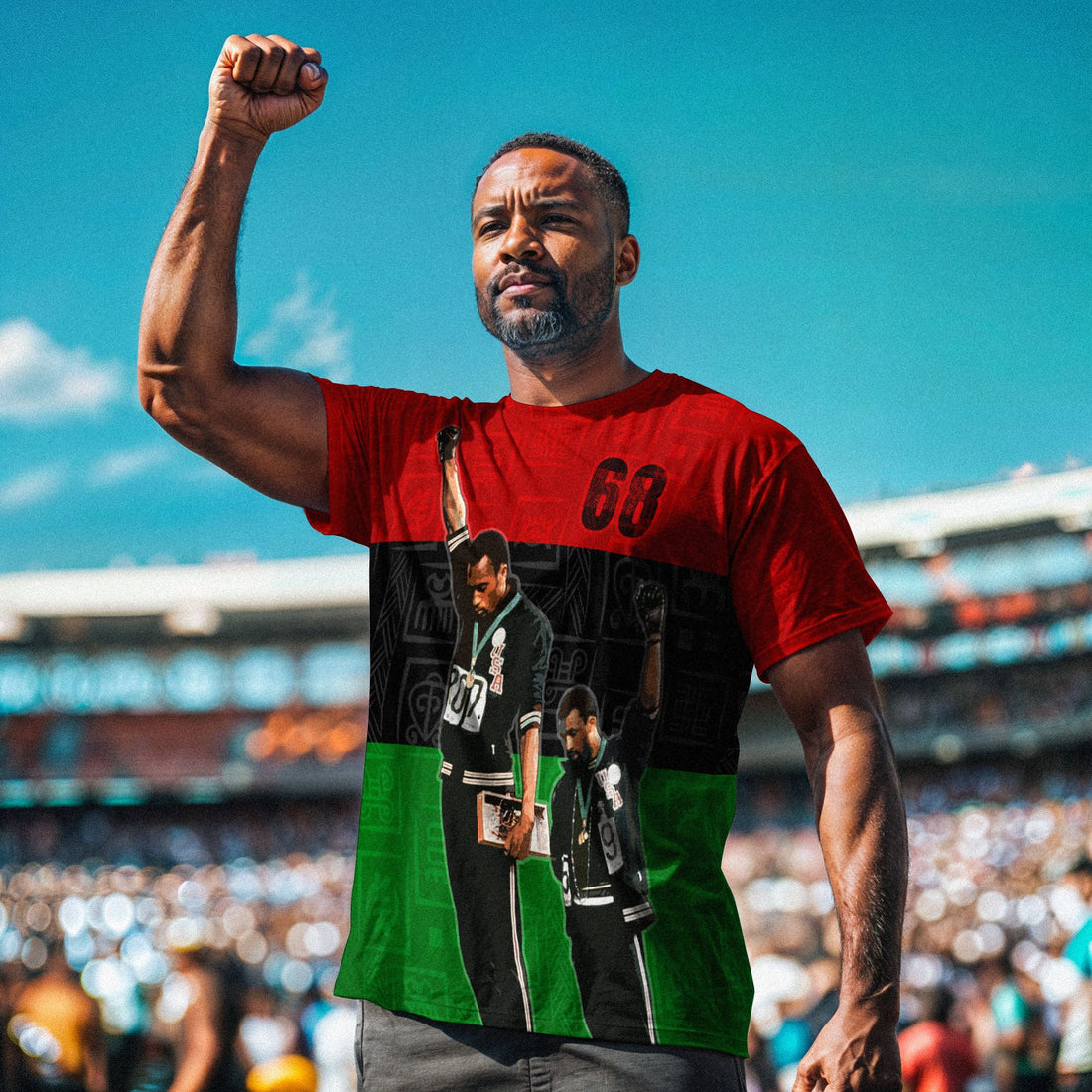 68 Olympics T-shirt AOP Tee Tianci