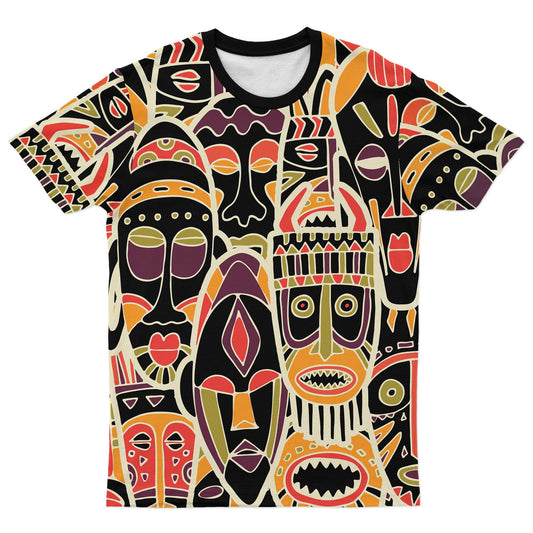 The Spirit Of Africa T-Shirt AOP Tee Tianci