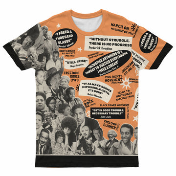 Freedom Threads Civil Rights Edition T-shirt AOP Tee Tianci