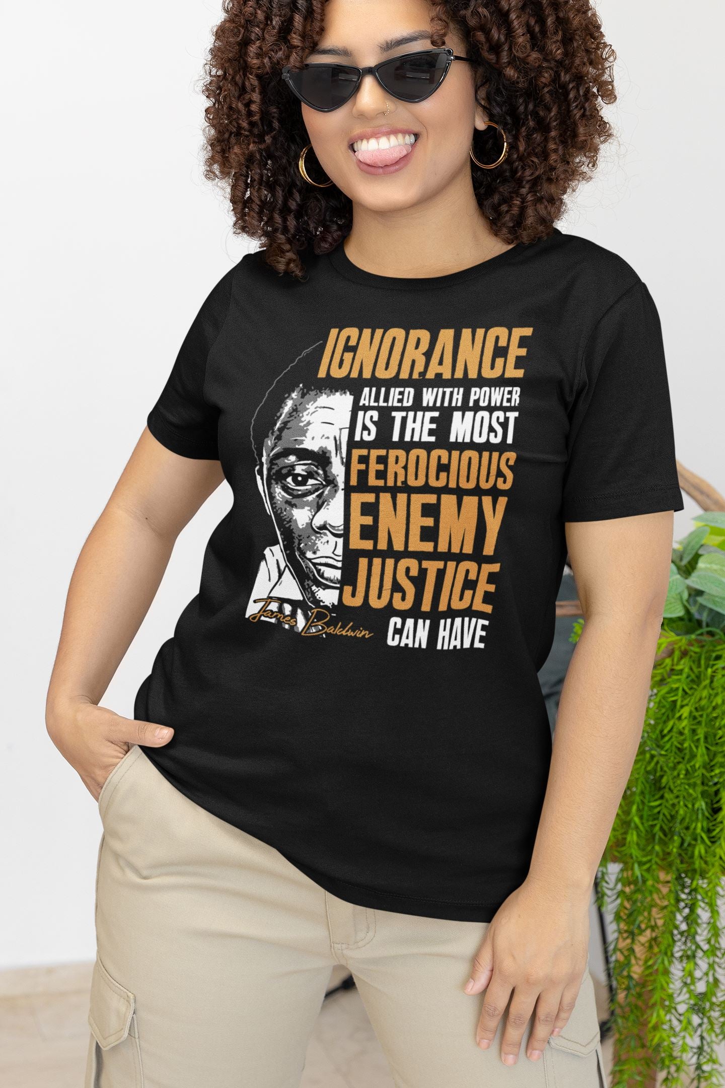 The Most Ferocious Enemy Justice Can Have T-shirt Apparel Gearment 