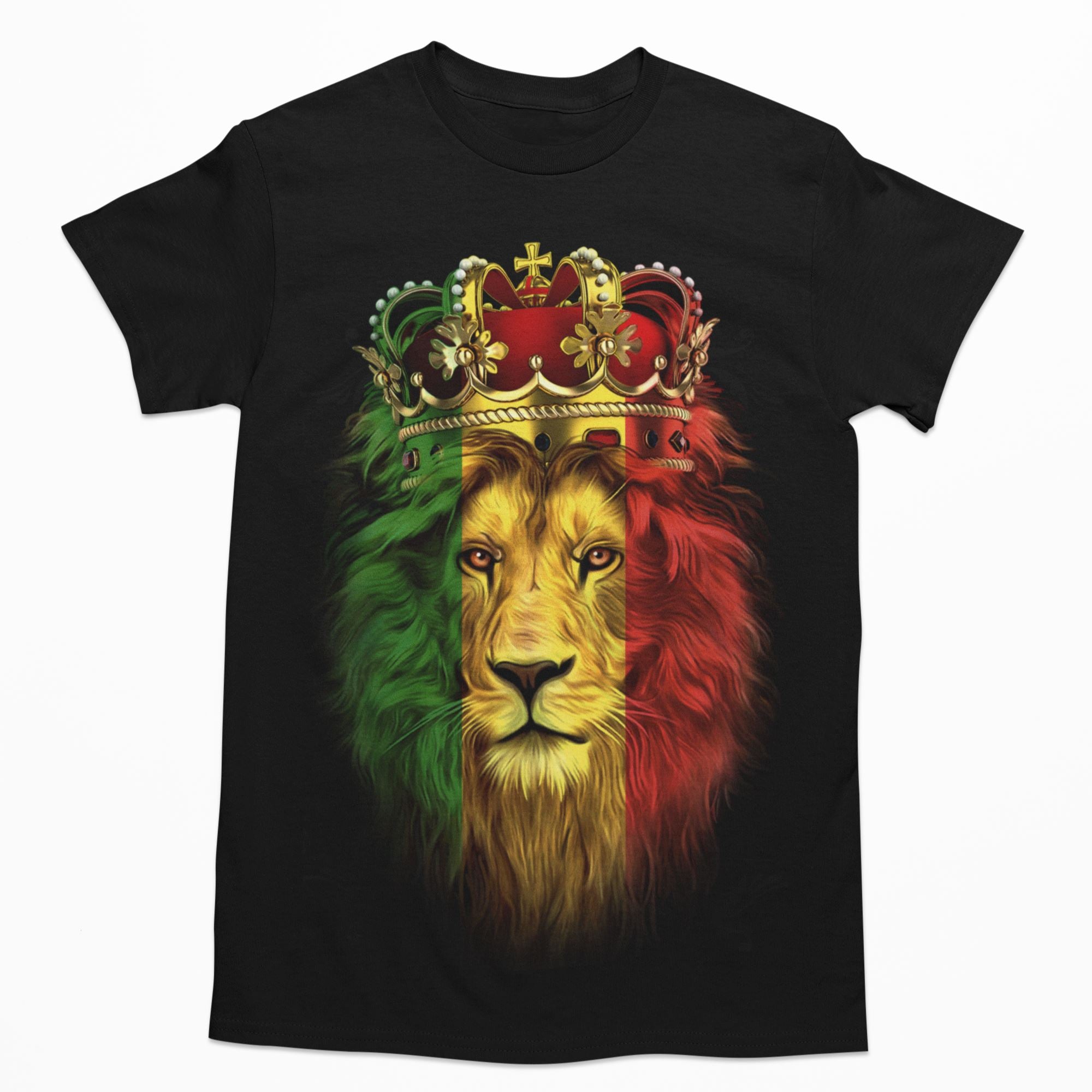 Lion Crown T-shirt Apparel Gearment 
