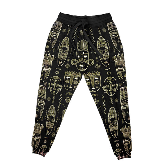African Mask Joggers