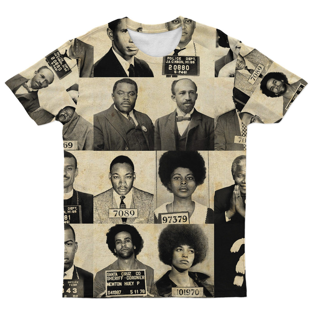 Civil Rights Leaders T-shirt AOP Tee Tianci S