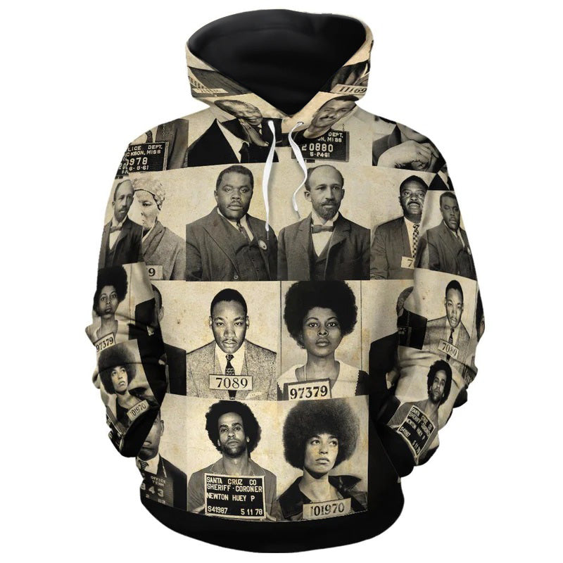 Civil Rights Leaders All-over Hoodie Hoodie Tianci