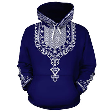 Printed Dashiki All-over Hoodie 10 Hoodie Tianci