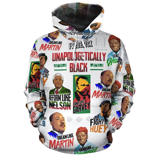 Unapologetically Black 2 All-over Hoodie