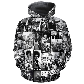 Black Power Images All-over Hoodie Hoodie Tianci 