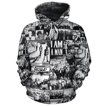 Black Power Images 2 All-over Hoodie Hoodie Tianci