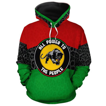 Pan African Panther All-over Hoodie Hoodie Tianci