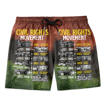 Civil Rights Movement Shorts Shorts Tianci