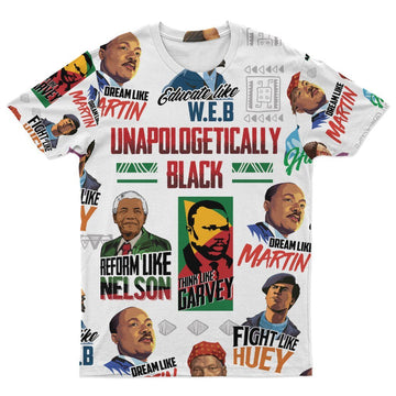 Unapologetically Black T-shirt AOP Tee Tianci S