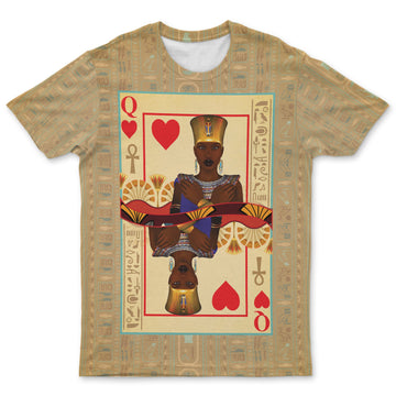 Queen & Pharaoh T-shirt AOP Tee Tianci Queen S