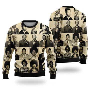 Civil Rights Leaders Wool Sweater Wool Sweater Tianci 