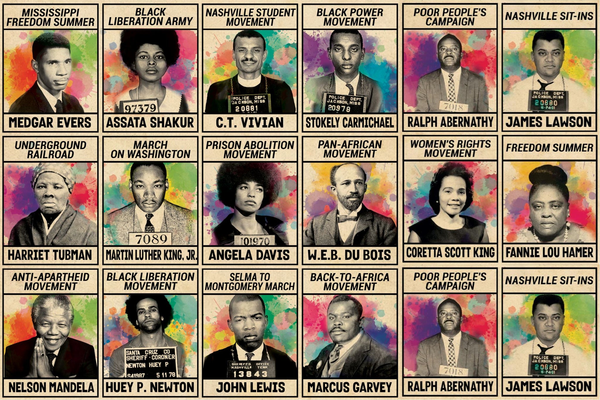 New Release: Black Civil Rights Leaders Inspired Collection