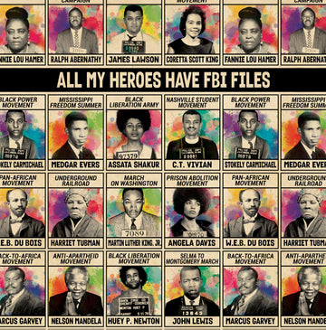 All My Heroes Have FBI Files Design