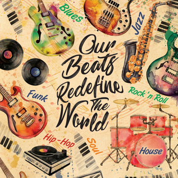 Our Beats Redefine The World Design