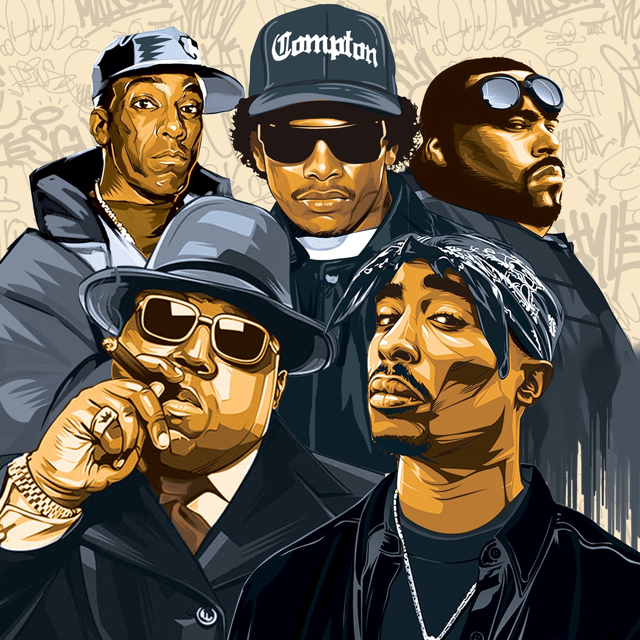 Hip Hop Legends Design – Melaninful