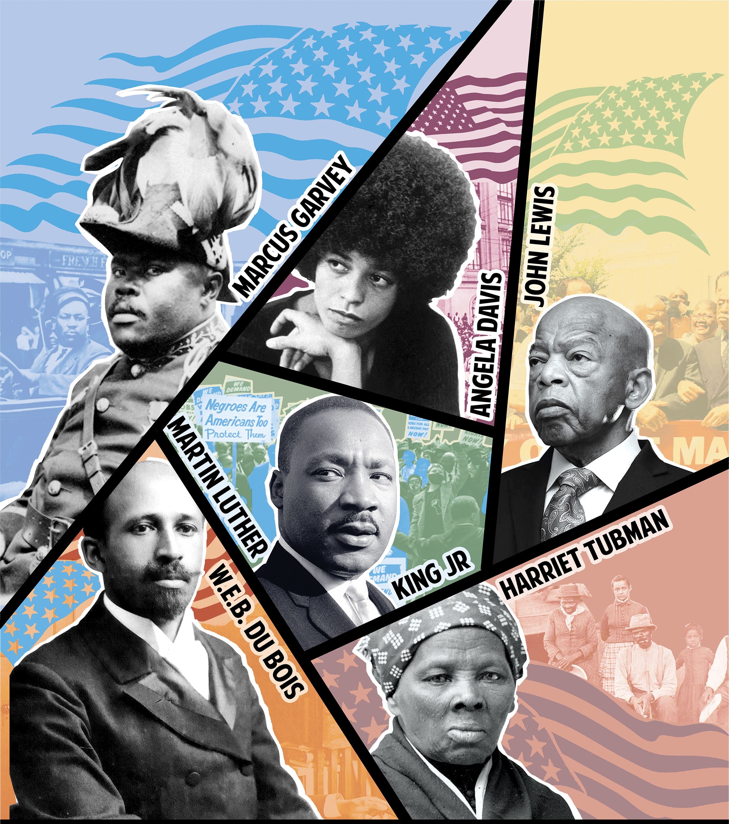 Civil Rights Icons Design