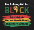 As Long As I Am Black T-shirt Apparel Gearment 