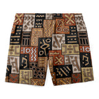 Mudcloth Mosaic Hawaiian Shirt And Shorts Set Hawaiian Shirt And Shorts Set Tianci 