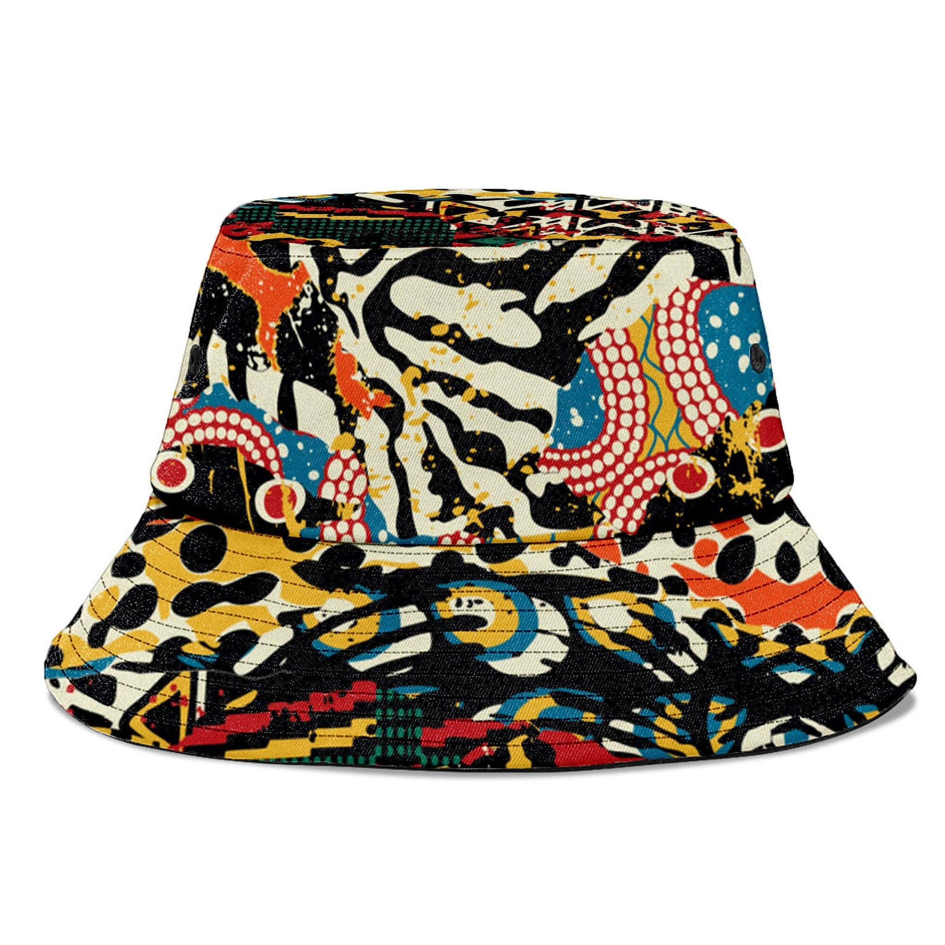 African Patchwork 2 Collage Bucket Hat Bucket Hat Tianci 