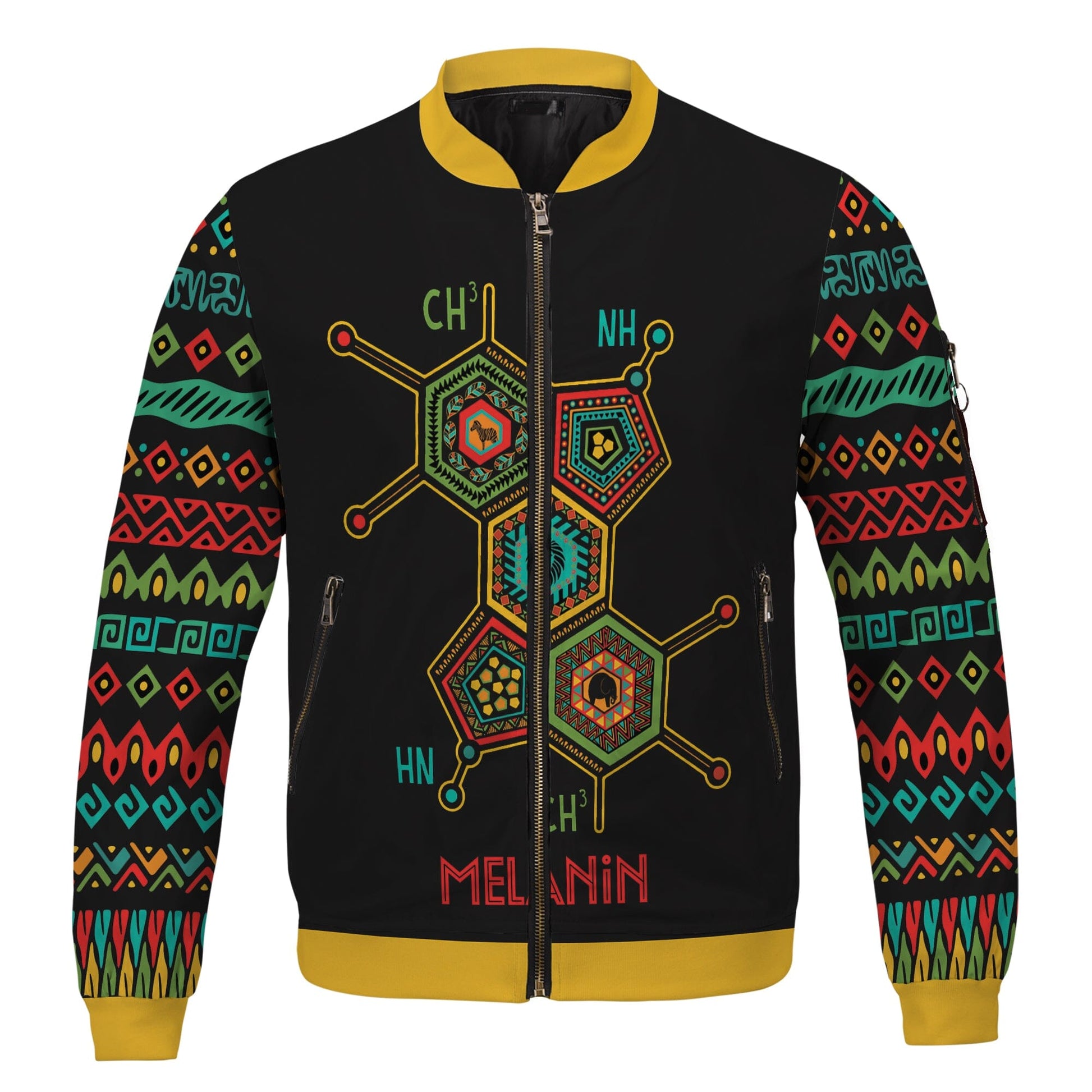 Melanin Scientific Bomber Jacket Bomber Jacket Tianci 