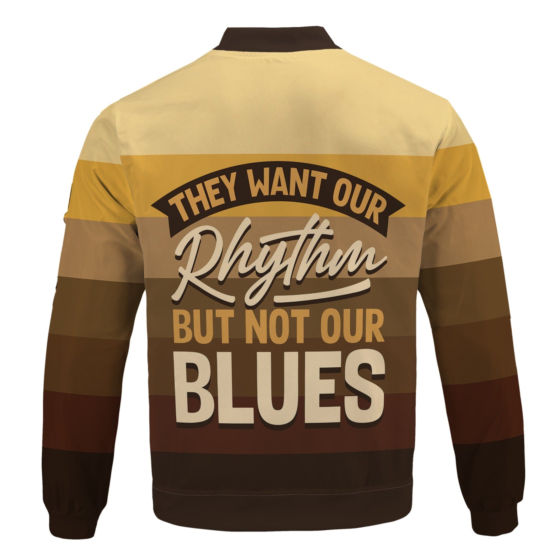They Want Our Rhythm But Not Our Blues In Melanin Shades Bomber Jacket Bomber Jacket Tianci 