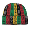 African Symbols In Pan African Colors Beanie Hat Beanie Hat Tianci 