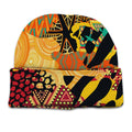 Colored African Patchwork Beanie Hat Beanie Hat Tianci 