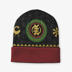 Adinkra Symbols Beanie Hat