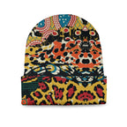 African Patchwork 2 Beanie Hat Beanie Hat Tianci 