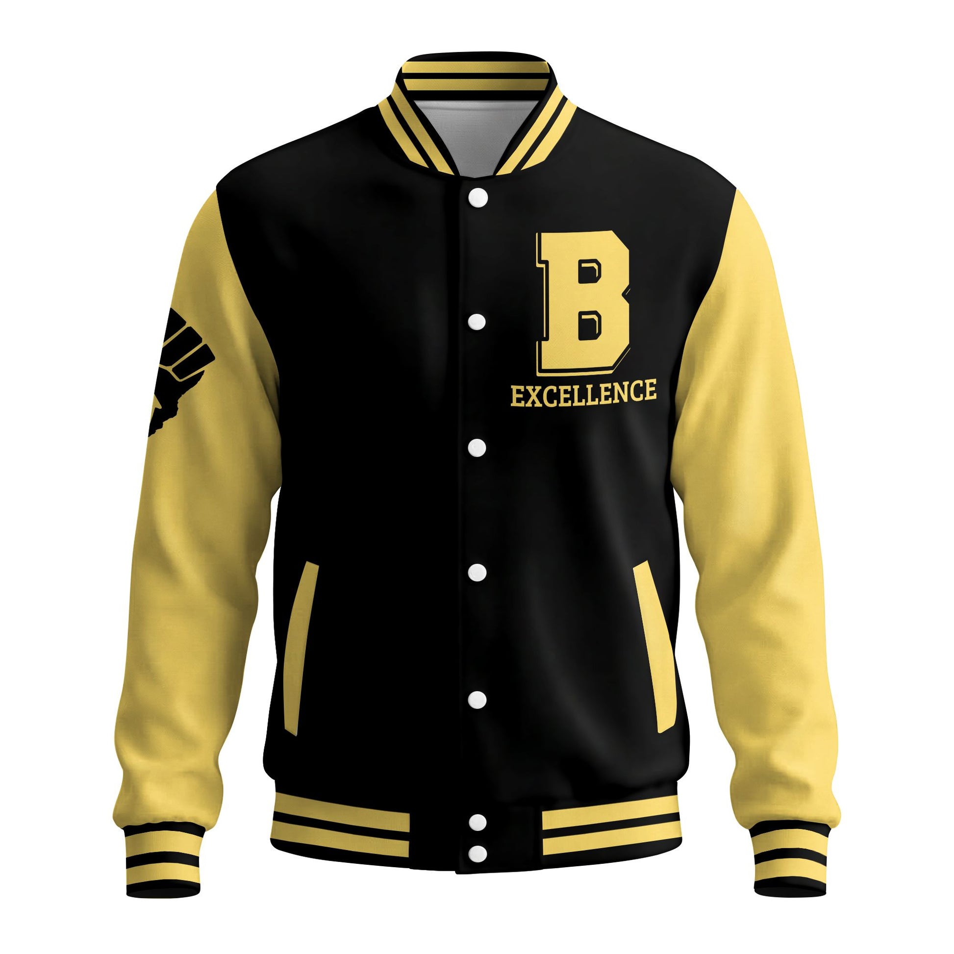 Black Excellence Baseball Jacket Baseball Jacket Zootop Bear S 