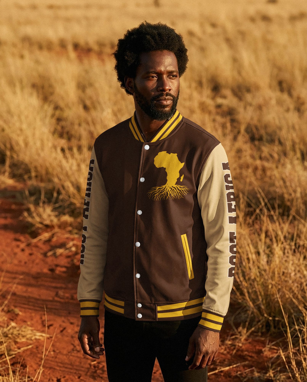 Root Africa Baseball Jacket Baseball Jacket Zootop Bear 