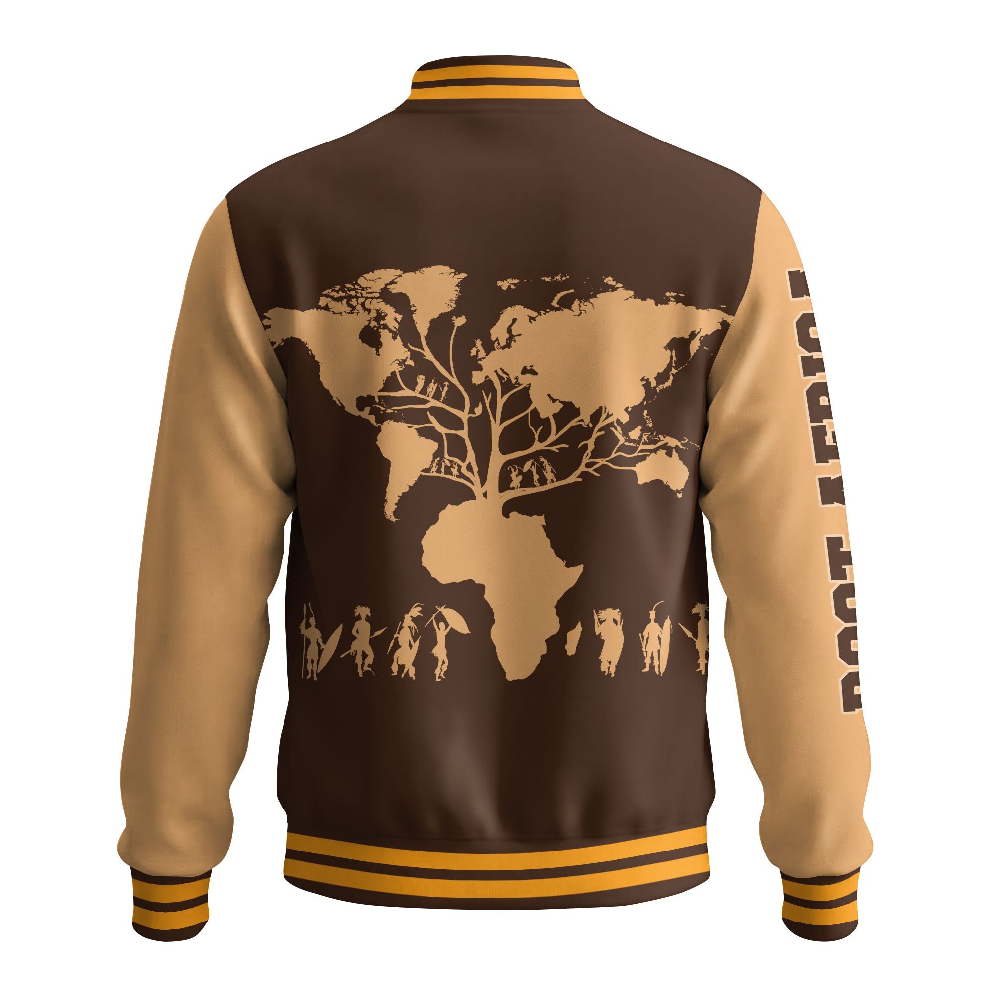 Root Africa Baseball Jacket Baseball Jacket Zootop Bear 