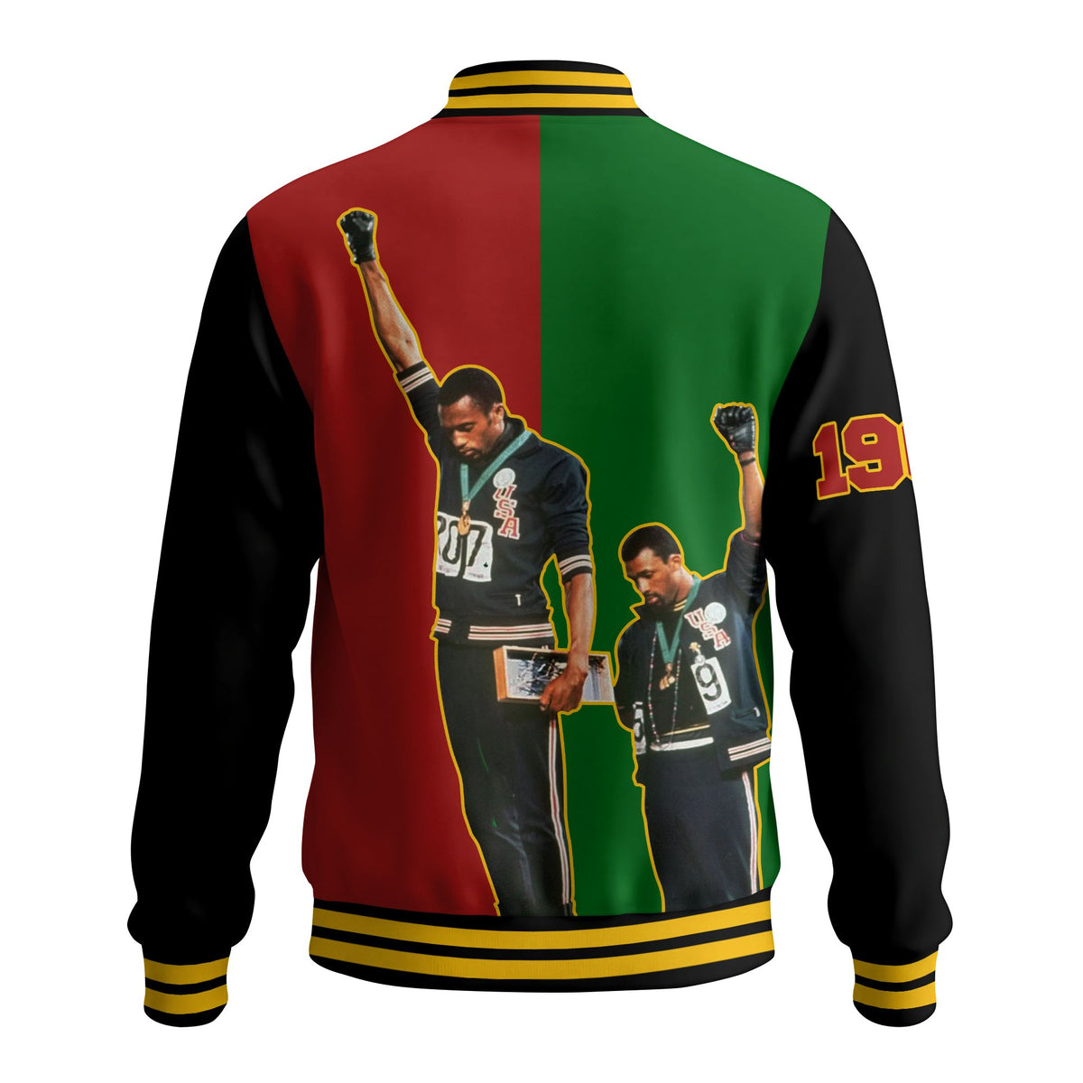 68 Olympic Baseball Jacket Baseball Jacket Zootop Bear 