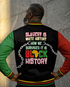 Slavery Is White History Baseball Jacket Baseball Jacket Zootop Bear 